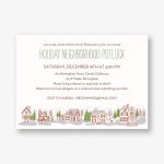 Village Holiday Party Invitation