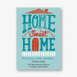 Home Sweet Home Moving Announcement