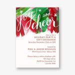 Joy and Cheer Holiday Party Invitation