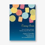Lanterns Party Invitation