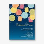 Lanterns Rehearsal Dinner Invitation