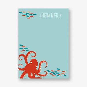 Octopus A6 Stationery