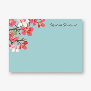 Cherry Blossom A6 Stationery