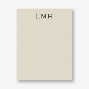 Copperplate Monogram A2 Stationery