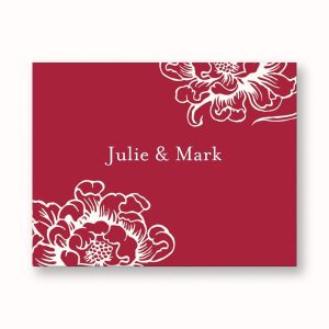 Cottage Blooms Color A2 Stationery