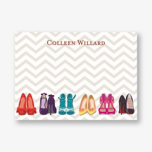 Shoes A6 Stationery
