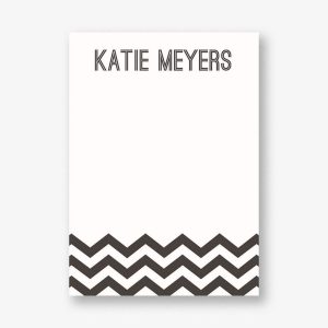 Chevron A6 Stationery