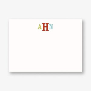 Rosewood Monogram A6 Stationery