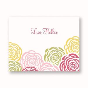 Roses A2 Stationery