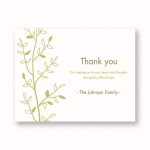 Branch Sympathy Card
