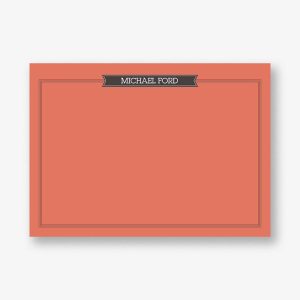 Triple Borders A6 Stationery