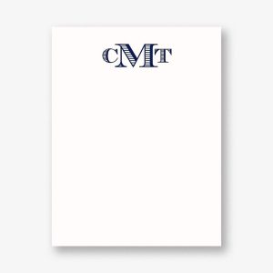 Caslon Monogram A2 Stationery