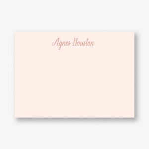 Saint Agnes A6 Stationery