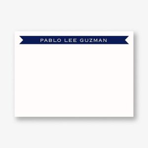 Color Banner A6 Stationery