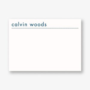 Dotted Rule A6 Stationery