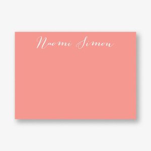 Bombshell Reversed A6 Stationery