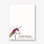 Unicorn A6 Stationery