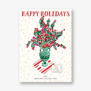 Merry Arrangement Holiday Card