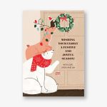 Wreath Support Holiday Card