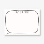 Speech Bubble A6 Stationery