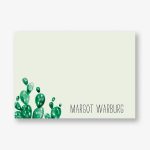 Cactus A6 Stationery
