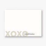 XOXO A6 Stationery
