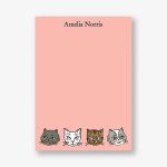 Cats A6 Stationery