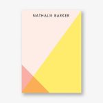 Triangle Overlay A6 Stationery