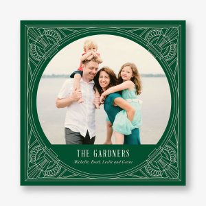 Golden Age Holiday Photo Card