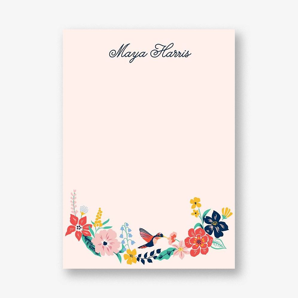 Hummingbirds Stationery