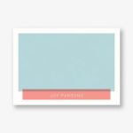 Colorblock Rectangles Stationery