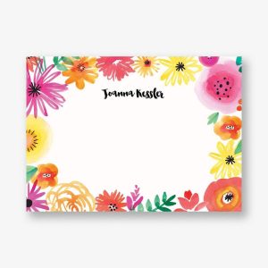 Wildflowers A6 Stationery