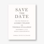 Fitzgerald Save the Date Card