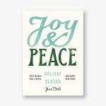 Greatest Gift Green Holiday Card