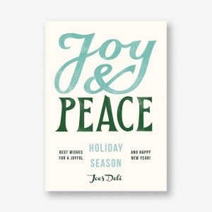 Greatest Gift Green Holiday Card