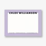 Bold Border Stationery