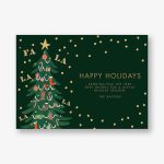 Fa La La Tree Holiday Card