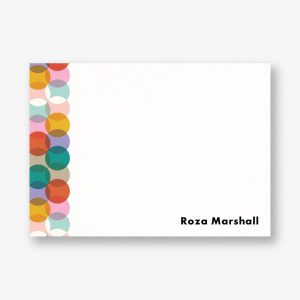 Overlapping Circles Stationery