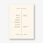 Altar Save the Date Card