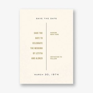 Altar Save the Date Card