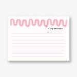 Doodle Wave Pastel Stationery