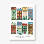 Holiday Houses Holiday Card