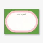 Overlapping Ovals Stationery