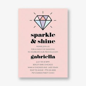 Diamond Party Invitation