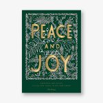 Evergreen Peace Holiday Card