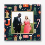 Christmas Spirit Frame Holiday Photo Card