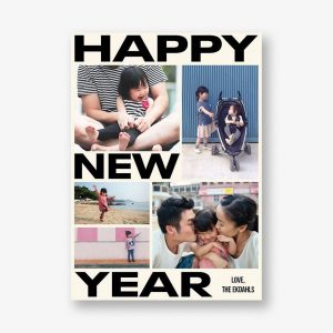 Biggest News Black Holiday Photo Card