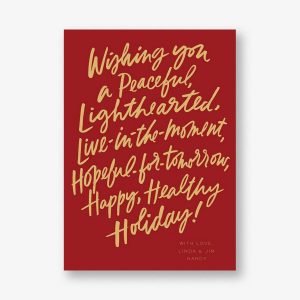 Lighthearted Holiday Card