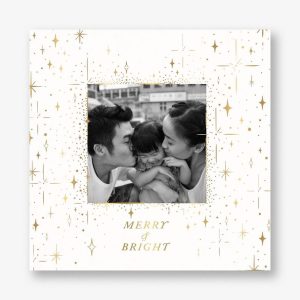 Twinkling Stars Holiday Photo Card