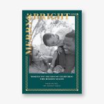 Bright Holiday Spruce Photo Card